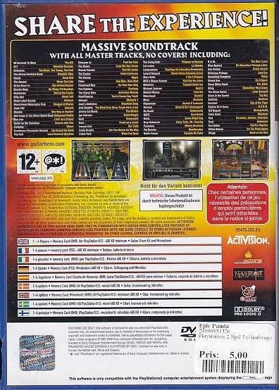 Guitar Hero World Tour - PS2 (B Grade) (Genbrug)